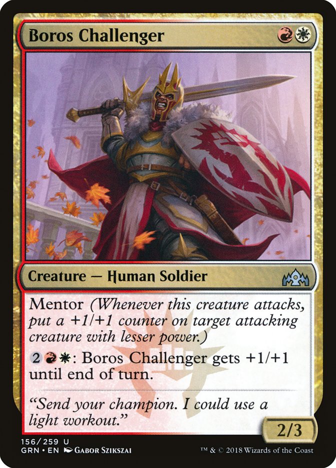 Boros Challenger [Guilds of Ravnica] [Foil]