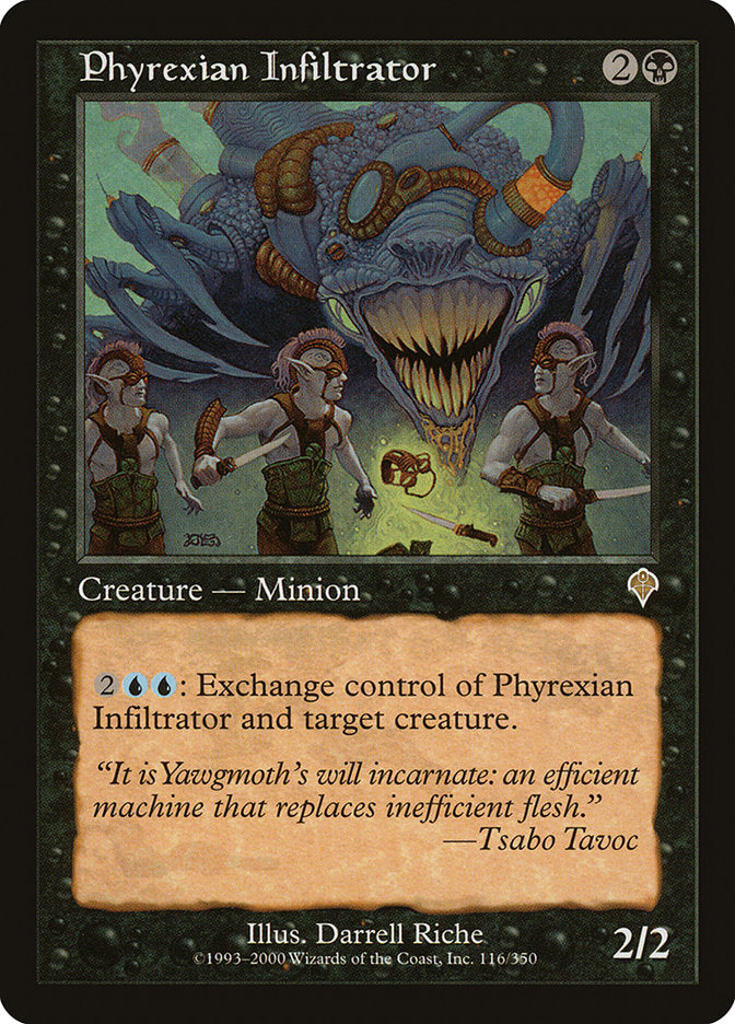 Phyrexian Infiltrator [Invasion] [Foil]