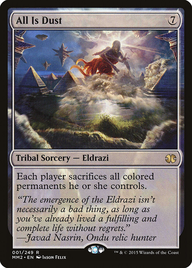 All Is Dust [Modern Masters 2015] [Foil]