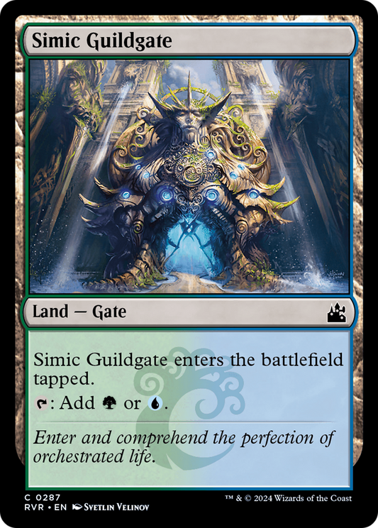 Simic Guildgate [Ravnica Remastered] [Foil]