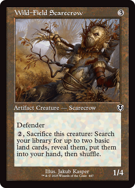 Wild-Field Scarecrow (Retro Frame) [Innistrad Remastered] [Foil]