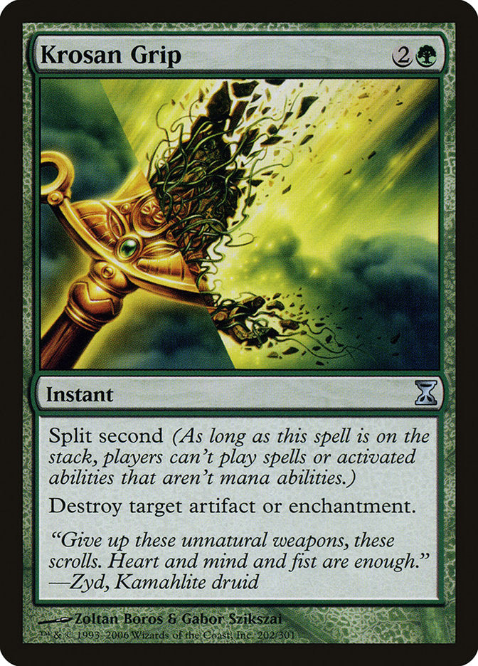 Krosan Grip [Time Spiral] [Foil]