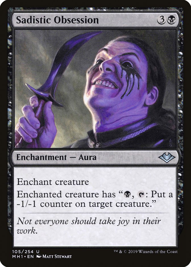 Sadistic Obsession [Modern Horizons] [Foil]