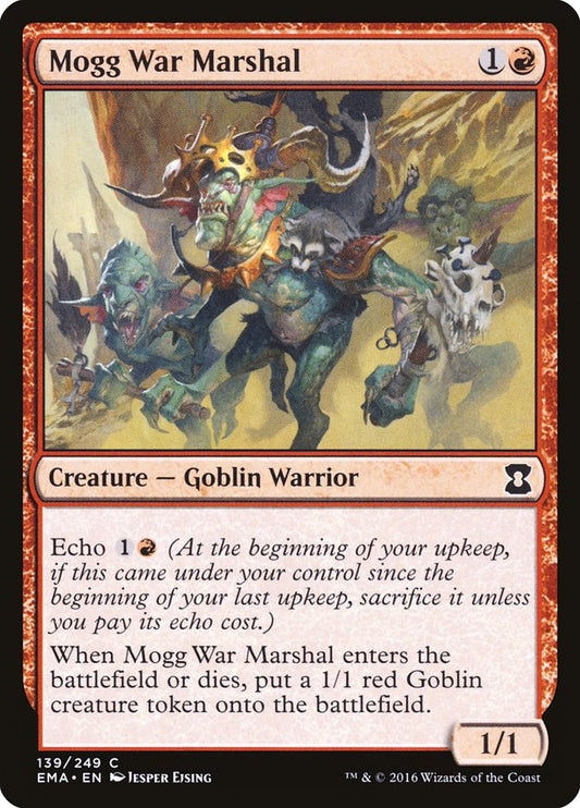 Mogg War Marshal [Eternal Masters] [Foil]