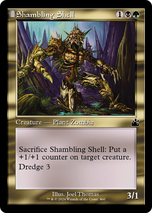 Shambling Shell (Retro Frame) [Ravnica Remastered] [Foil]