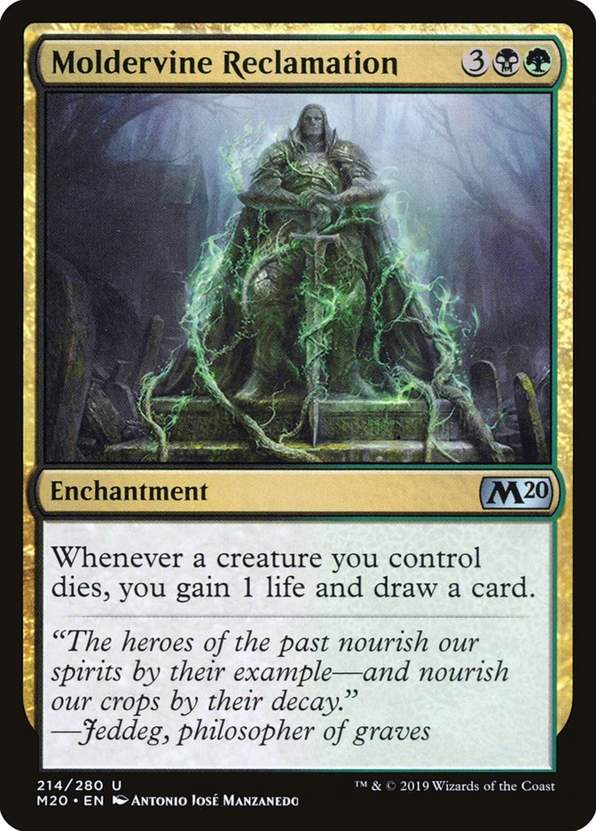 Moldervine Reclamation [Core Set 2020] [Foil]