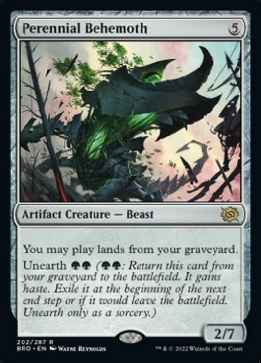 Perennial Behemoth [The Brothers' War] [Foil]