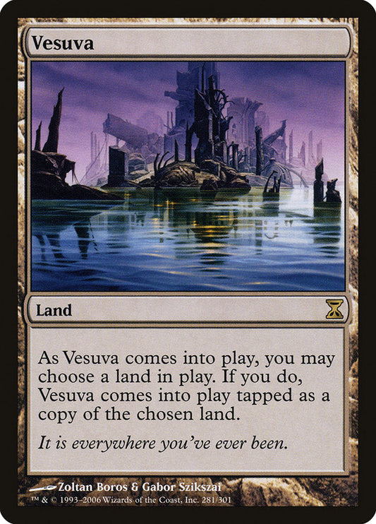 Vesuva [Time Spiral] [Foil]