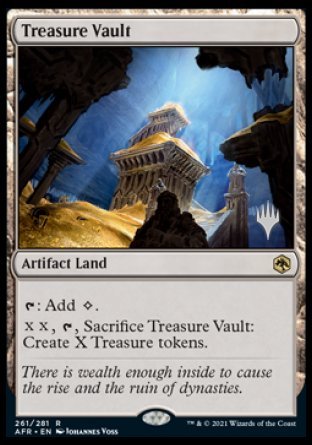 Treasure Vault (Promo Pack) [Dungeons & Dragons: Adventures in the Forgotten Realms Promos] [Foil]