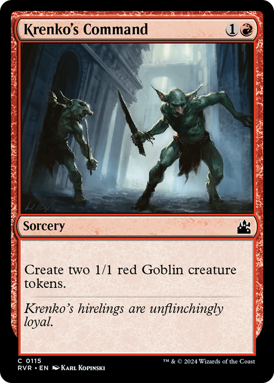 Krenko's Command [Ravnica Remastered] [Foil]
