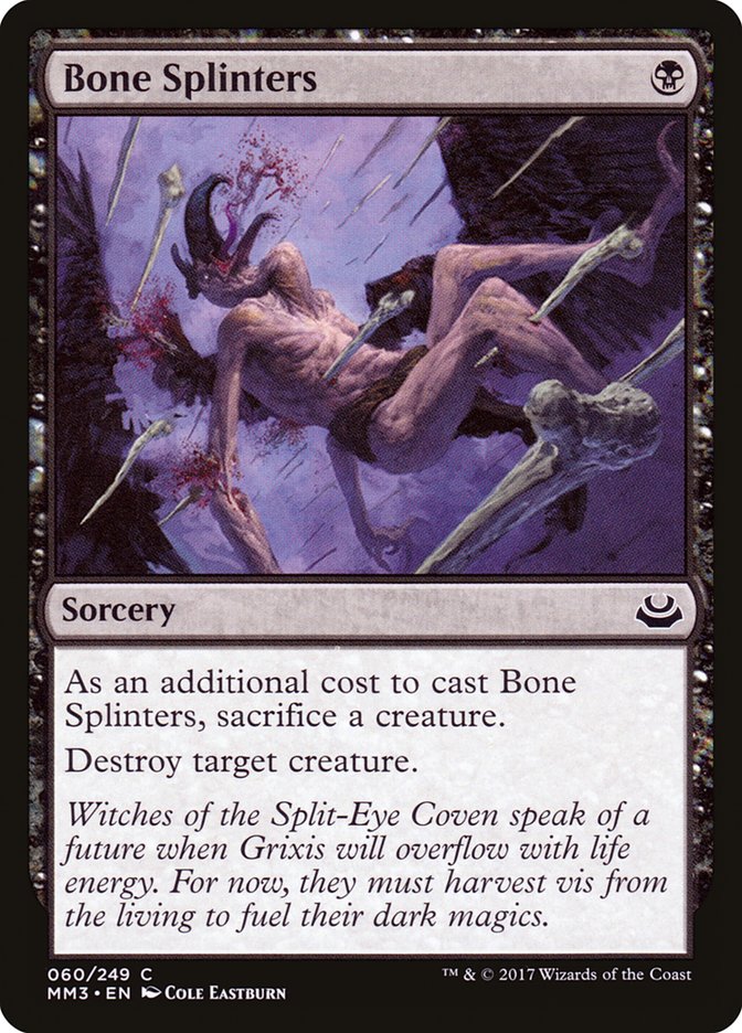 Bone Splinters [Modern Masters 2017] [Foil]