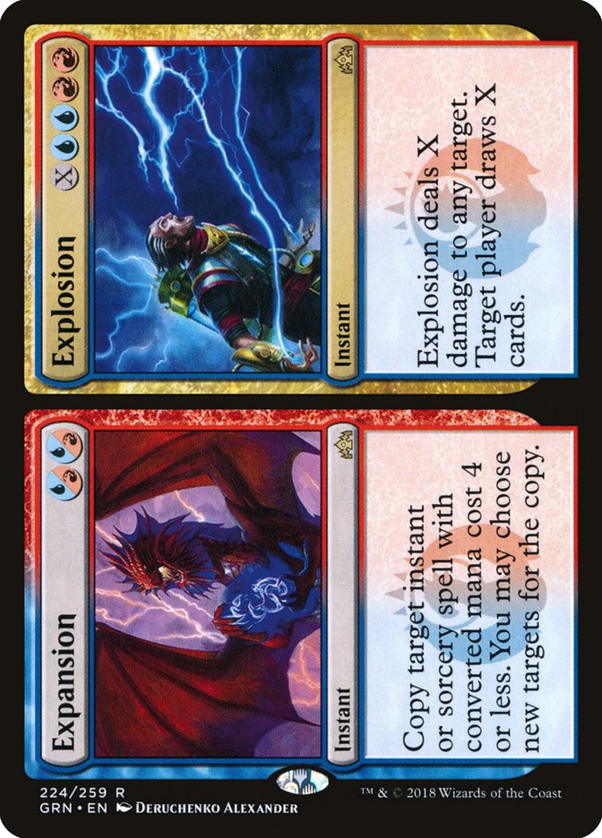 Expansion // Explosion [Guilds of Ravnica] [Foil]