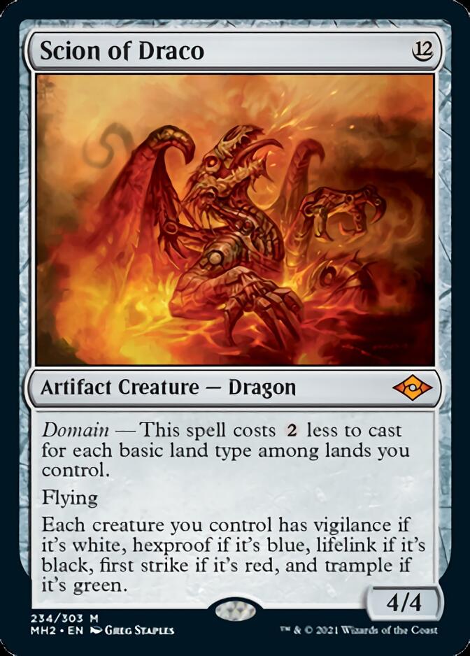 Scion of Draco [Modern Horizons 2] [Foil]