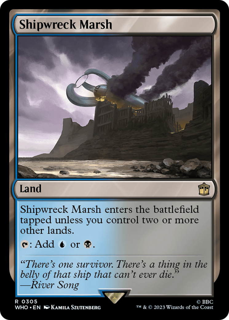 Shipwreck Marsh [Doctor Who] [Foil]