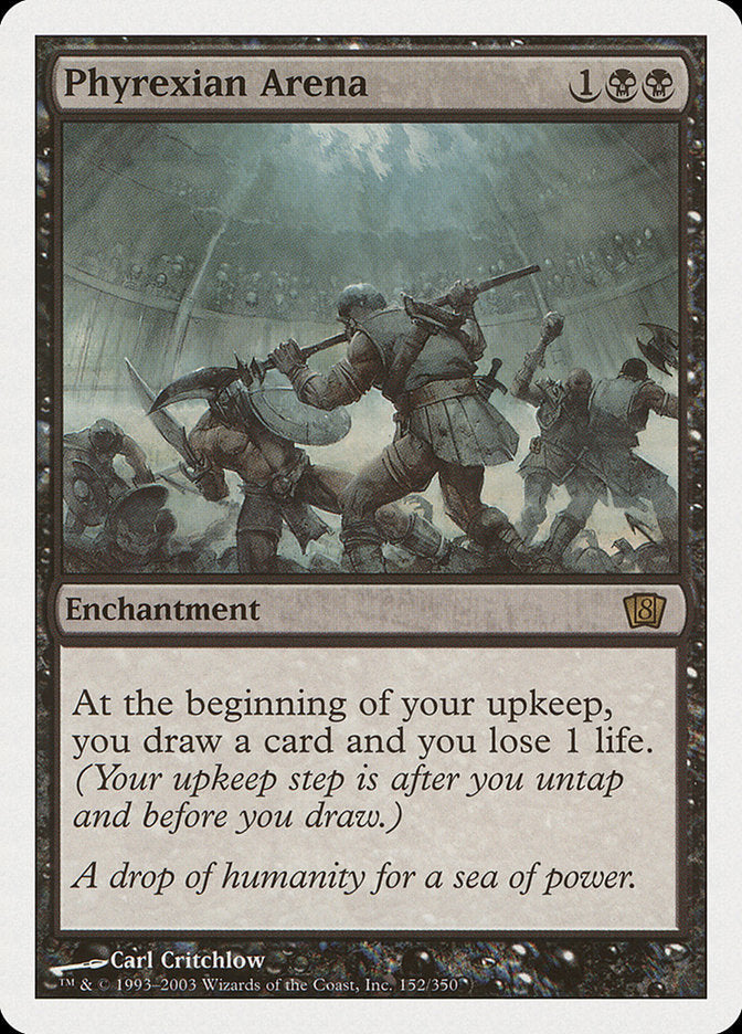 Phyrexian Arena [Eighth Edition] [Foil]