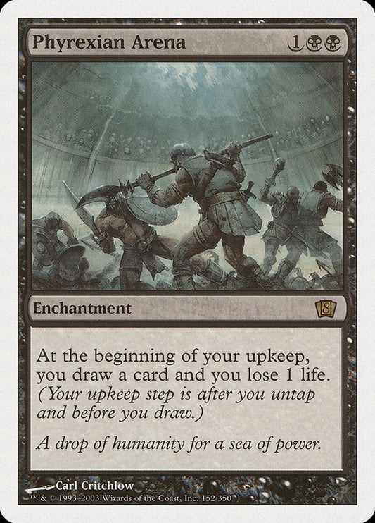Phyrexian Arena [Eighth Edition] [Foil]