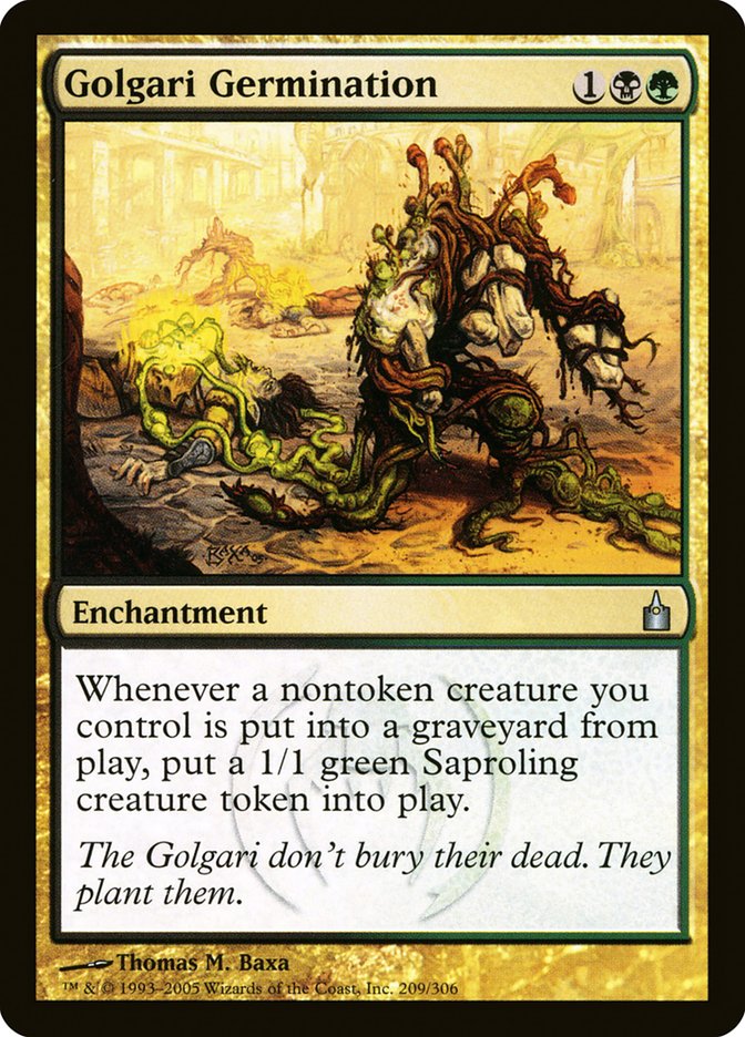 Golgari Germination [Ravnica: City of Guilds] [Foil]