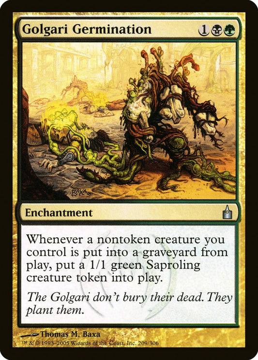 Golgari Germination [Ravnica: City of Guilds] [Foil]