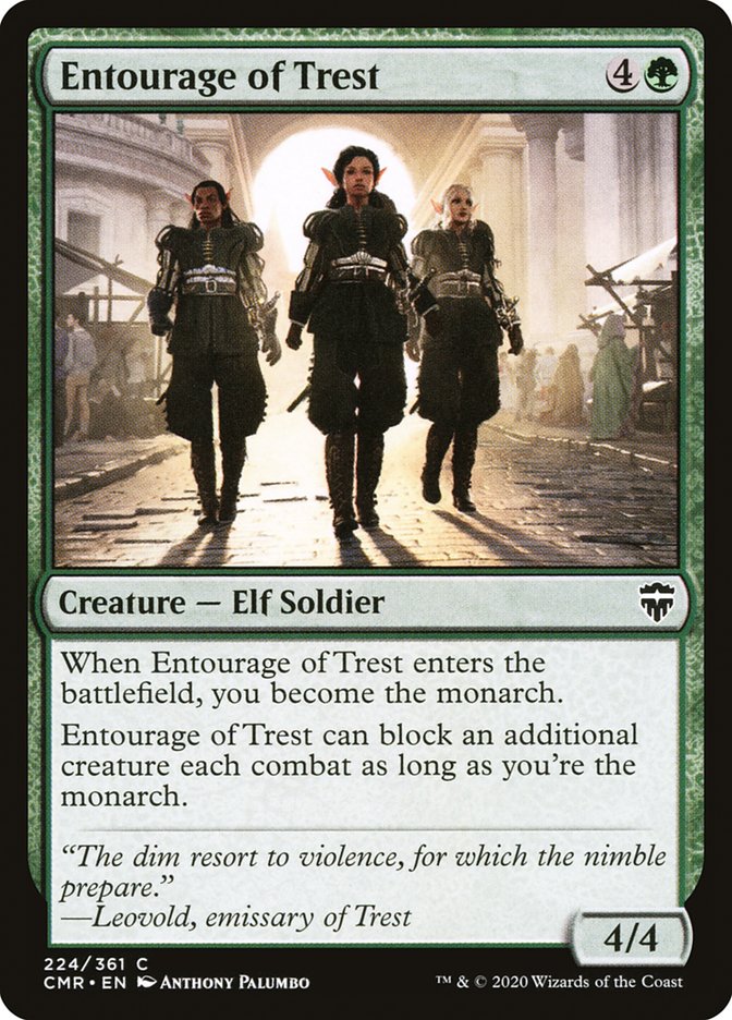 Entourage of Trest [Commander Legends] [Foil]