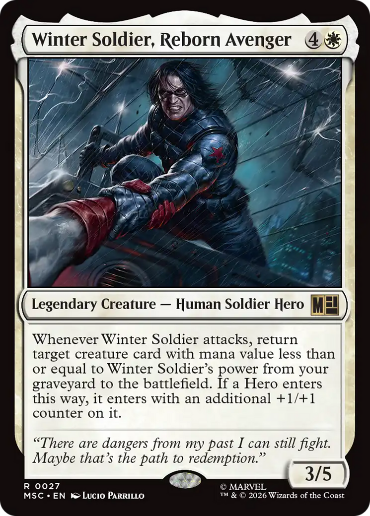 Winter Soldier, Reborn Avenger [Marvel Super Heroes Commander]