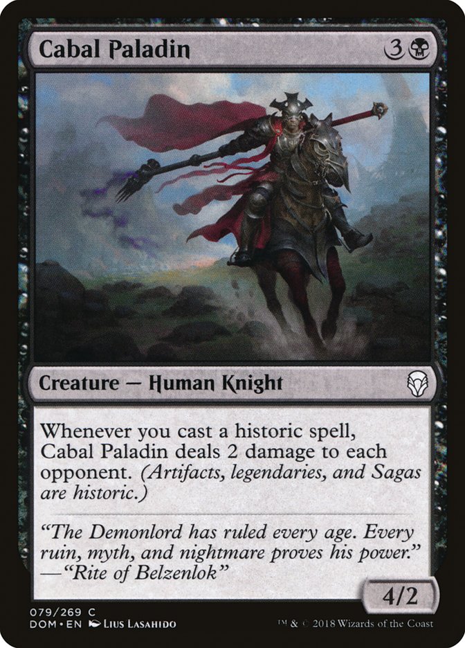 Cabal Paladin [Dominaria] [Foil]