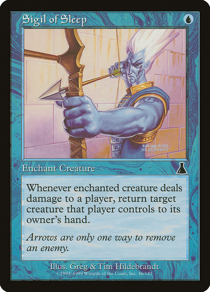 Sigil of Sleep [Urza's Destiny] [Foil]