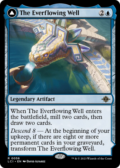 The Everflowing Well // The Myriad Pools [The Lost Caverns of Ixalan] [Foil]