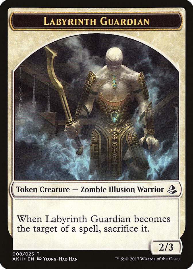 Labyrinth Guardian Token [Amonkhet Tokens] [Foil]
