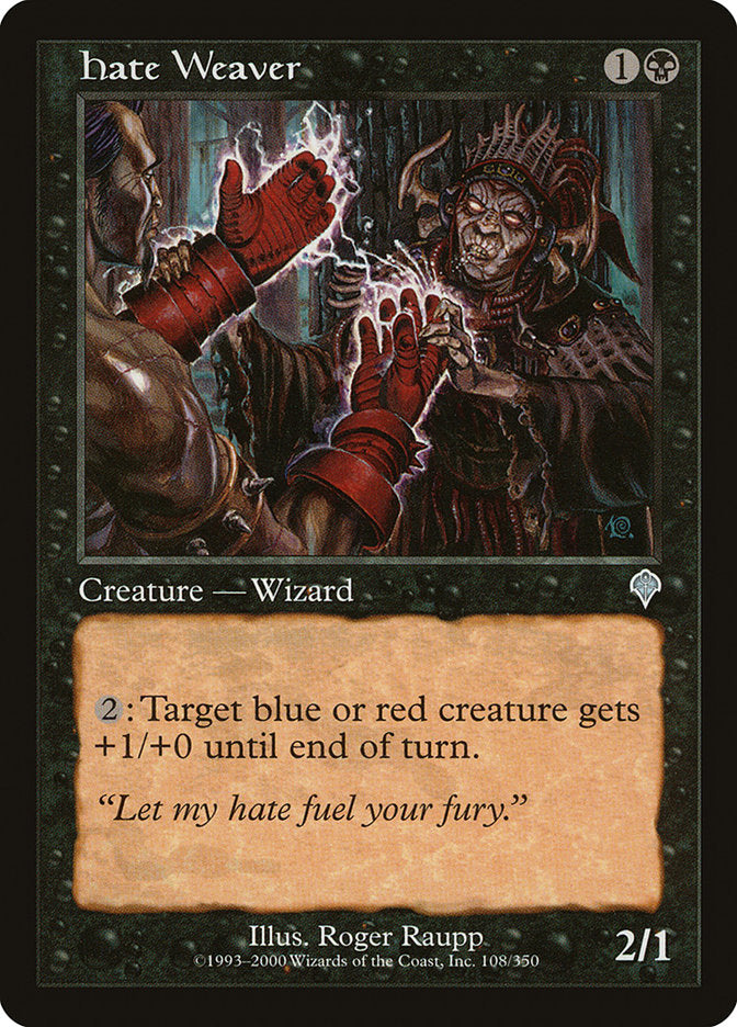 Hate Weaver [Invasion] [Foil]