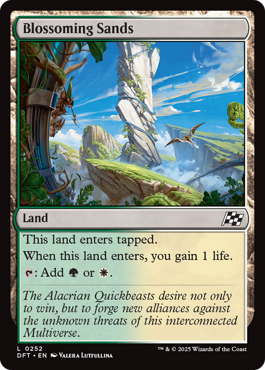 Blossoming Sands [Aetherdrift] [Foil]