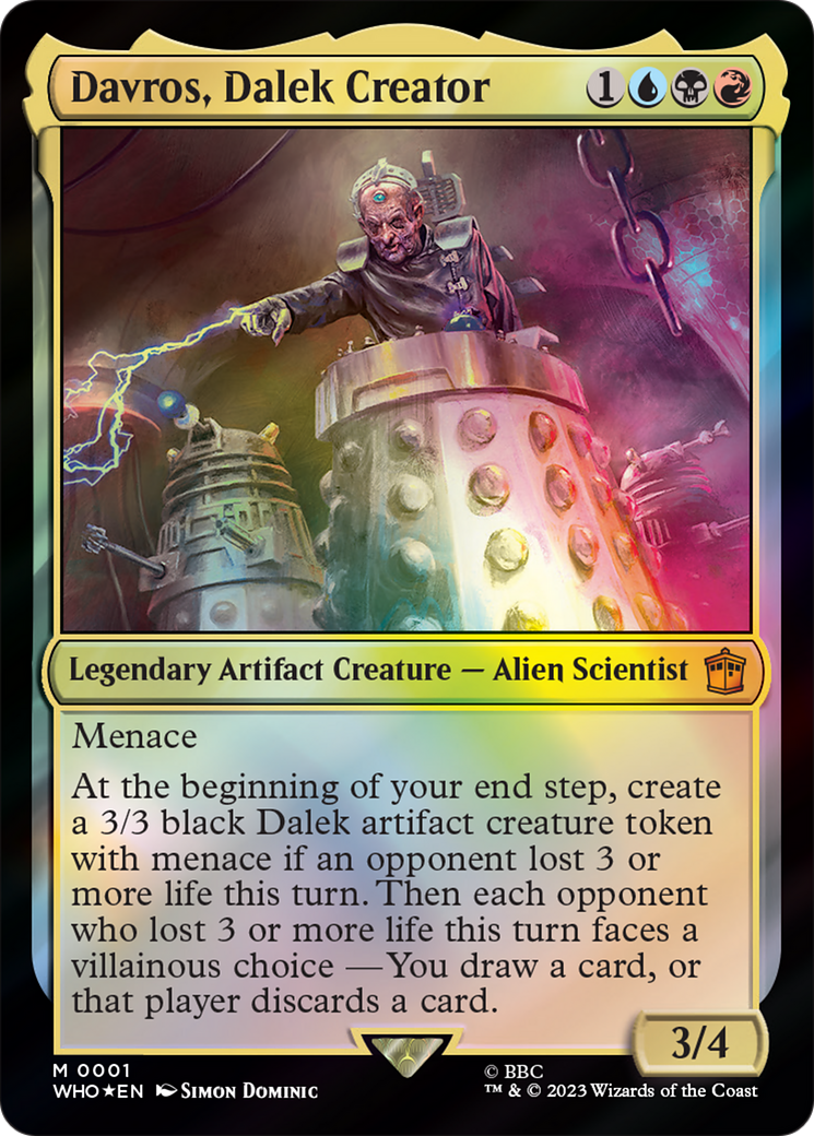 Davros, Dalek Creator [Doctor Who] [Foil]