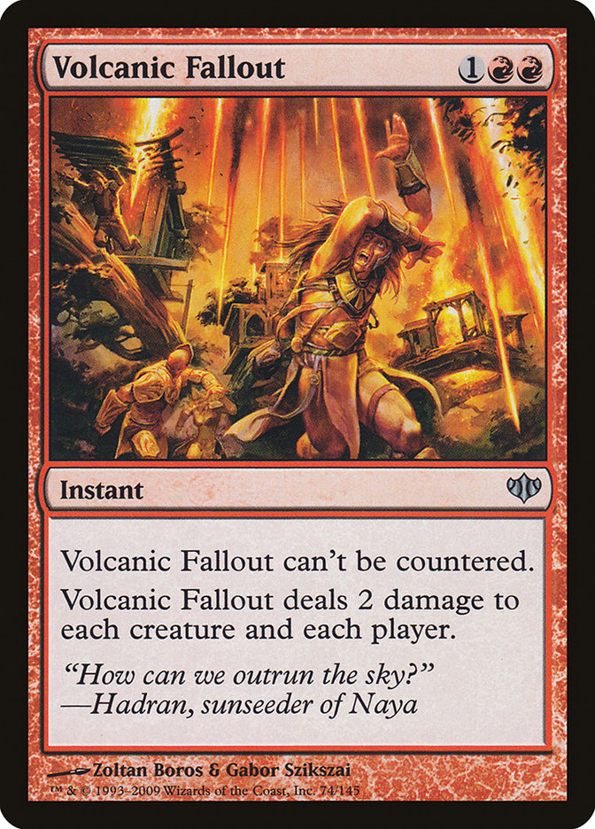 Volcanic Fallout [Conflux] [Foil]