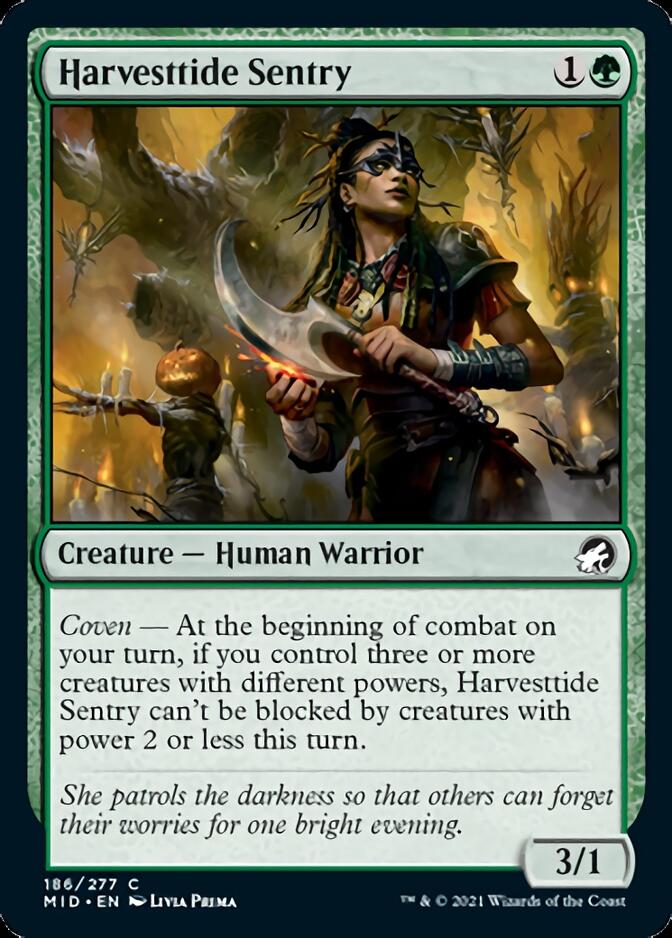 Harvesttide Sentry [Innistrad: Midnight Hunt] [Foil]