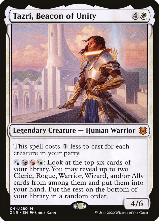 Tazri, Beacon of Unity [Zendikar Rising] [Foil]