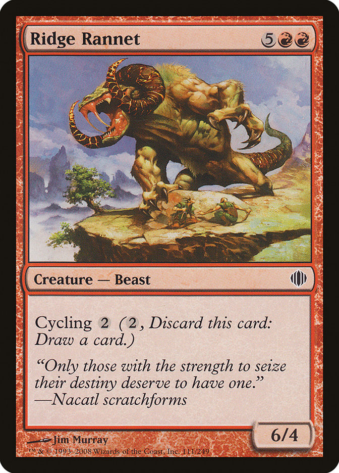 Ridge Rannet [Shards of Alara] [Foil]