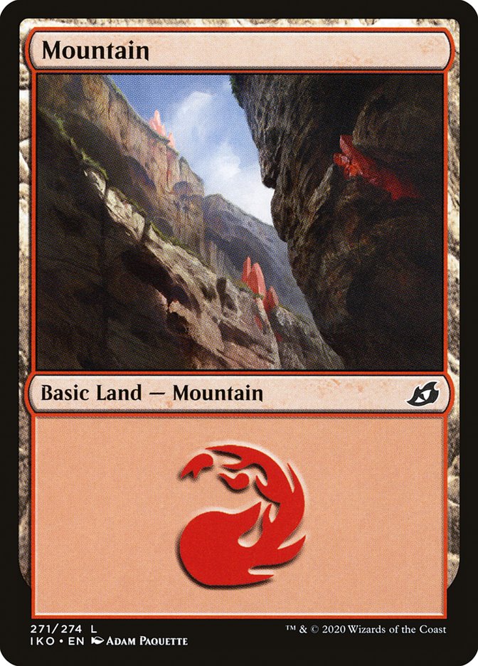 Mountain (271) [Ikoria: Lair of Behemoths] [Foil]