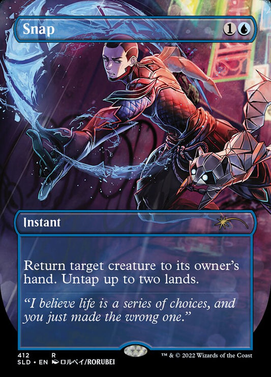 Snap (Borderless) [Secret Lair Drop Series] [Foil]