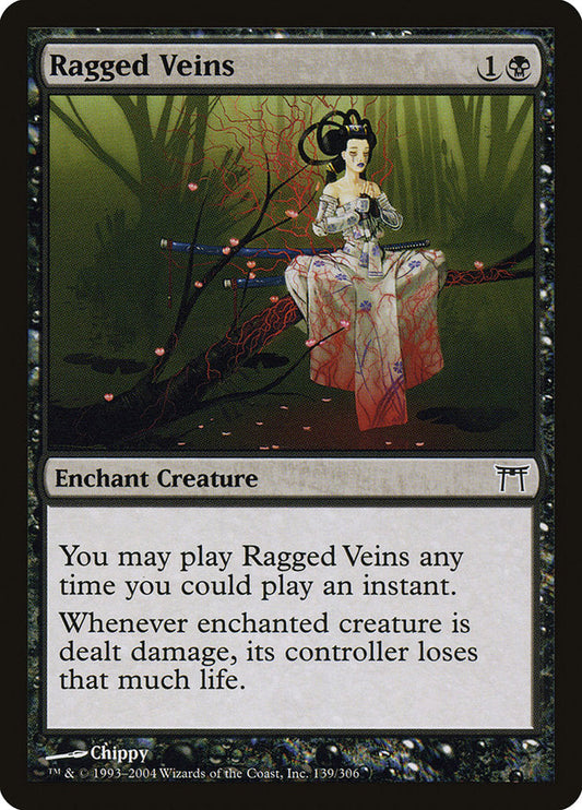 Ragged Veins [Champions of Kamigawa] [Foil]