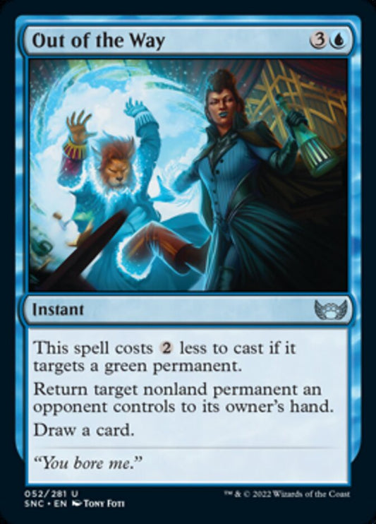 Out of the Way [Streets of New Capenna] [Foil]