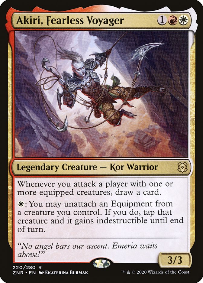 Akiri, Fearless Voyager [Zendikar Rising] [Foil]
