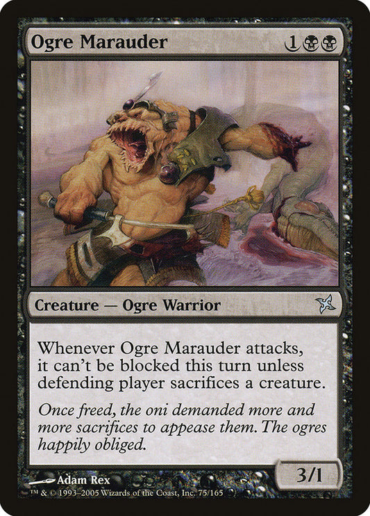 Ogre Marauder [Betrayers of Kamigawa] [Foil]