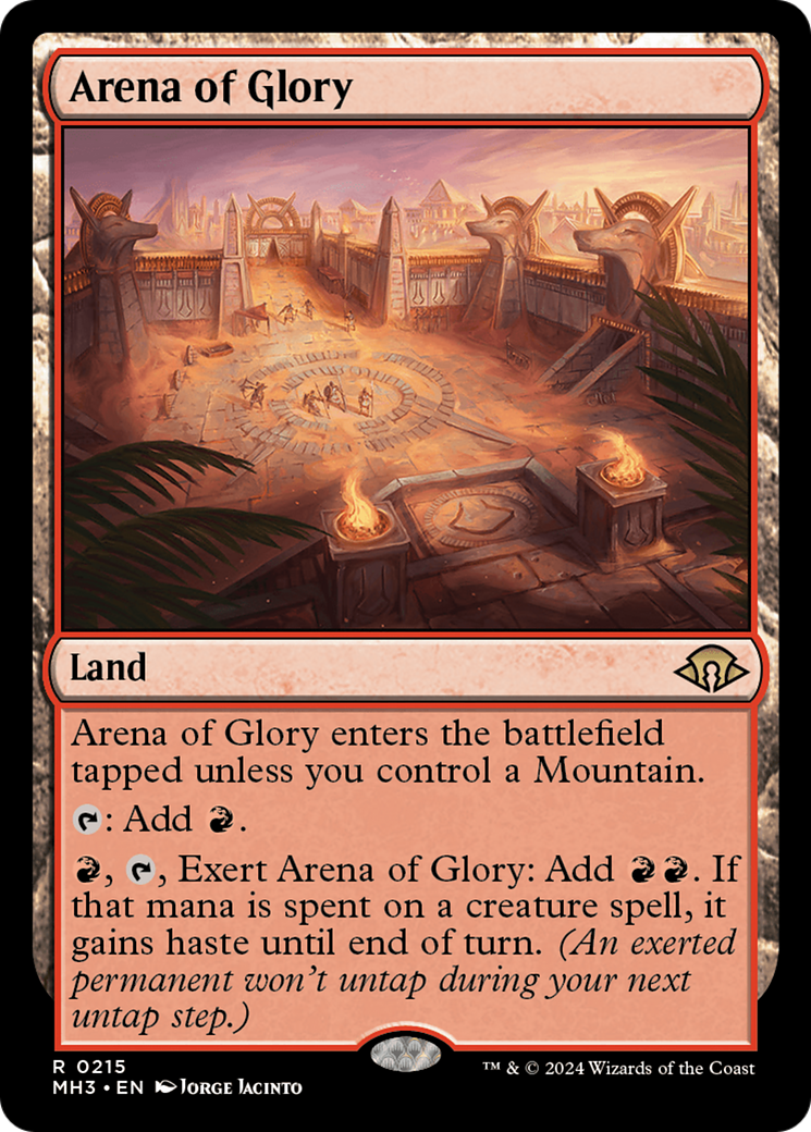 Arena of Glory [Modern Horizons 3] [Foil]