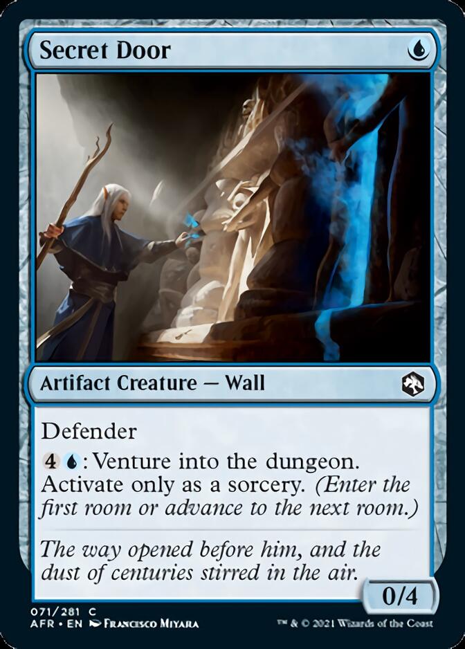 Secret Door [Dungeons & Dragons: Adventures in the Forgotten Realms] [Foil]