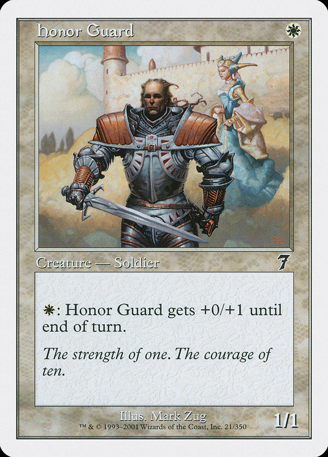 Honor Guard [Seventh Edition] [Foil]