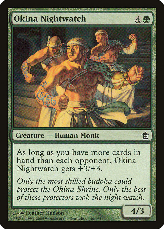 Okina Nightwatch [Saviors of Kamigawa] [Foil]