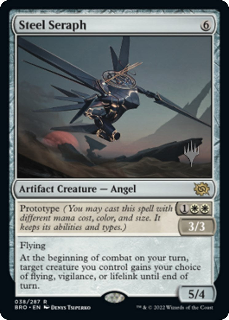 Steel Seraph (Promo Pack) [The Brothers' War Promos] [Foil]