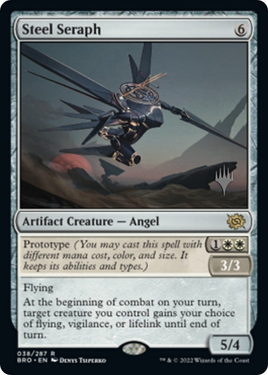 Steel Seraph (Promo Pack) [The Brothers' War Promos] [Foil]