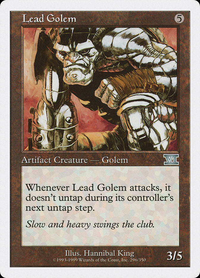 Lead Golem [Sixth Edition]