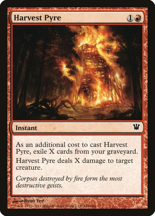 Harvest Pyre [Innistrad] [Foil]