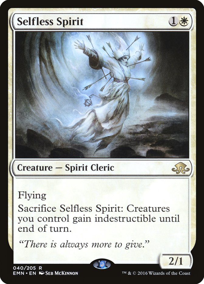 Selfless Spirit [Eldritch Moon] [Foil]